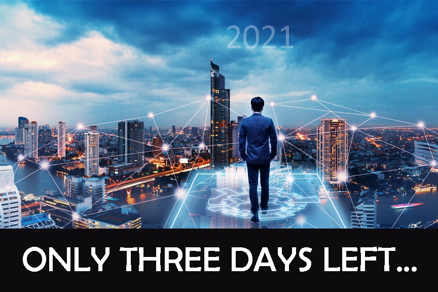 Three Days Left in 2020