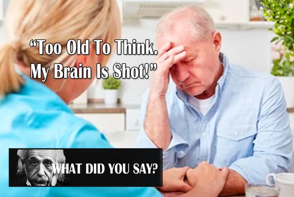 Too old to think